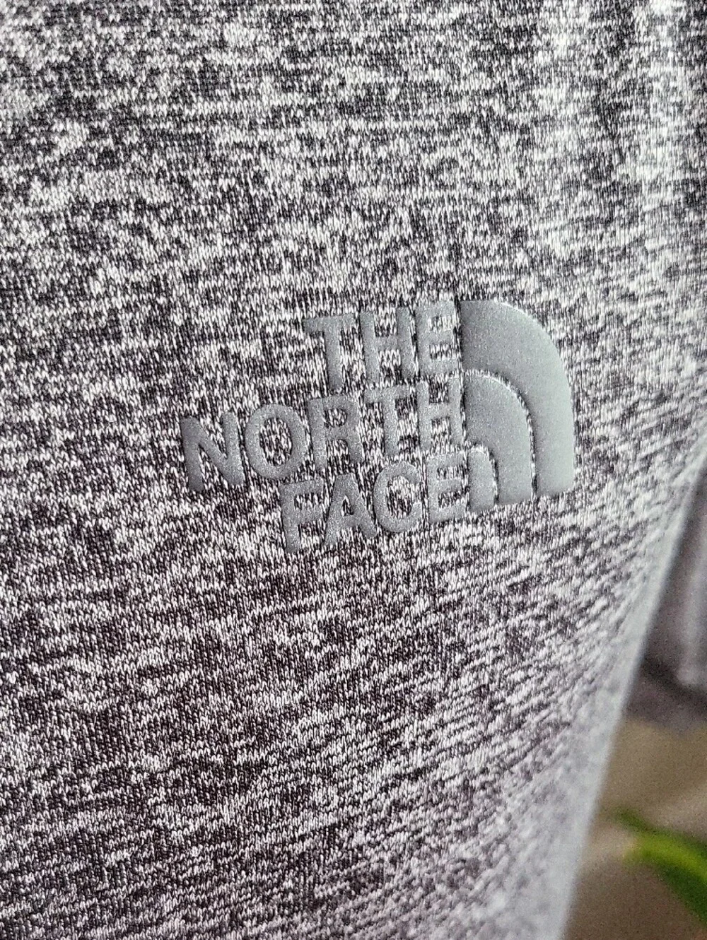 The North Face Men's Short Sleeve Heathered Gray Performance Tee